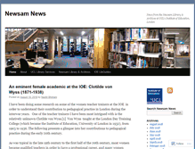 Tablet Screenshot of newsamnews.ioe.ac.uk