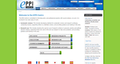 Desktop Screenshot of eppi.ioe.ac.uk